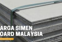 Harga Simen Board Malaysia